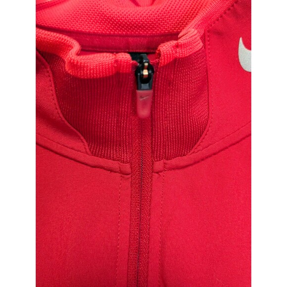 Nike Golf Dri-Fit Tour Performance 1/4 Zip Pullover Mens 2XL Red - Picture 4 of 13